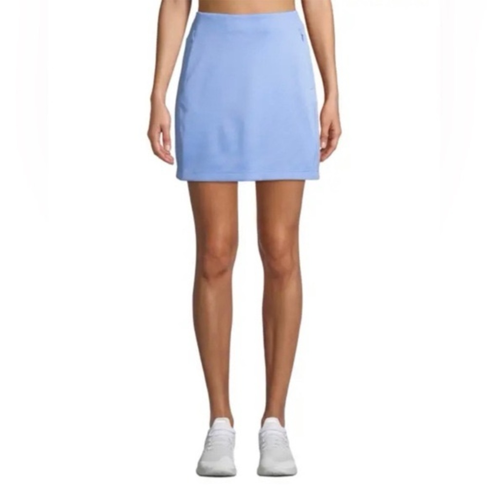 Tory Burch Tennis Skirt Skort Golf Baby Blue Large Preppy Tennis Prep Spring - Picture 1 of 6